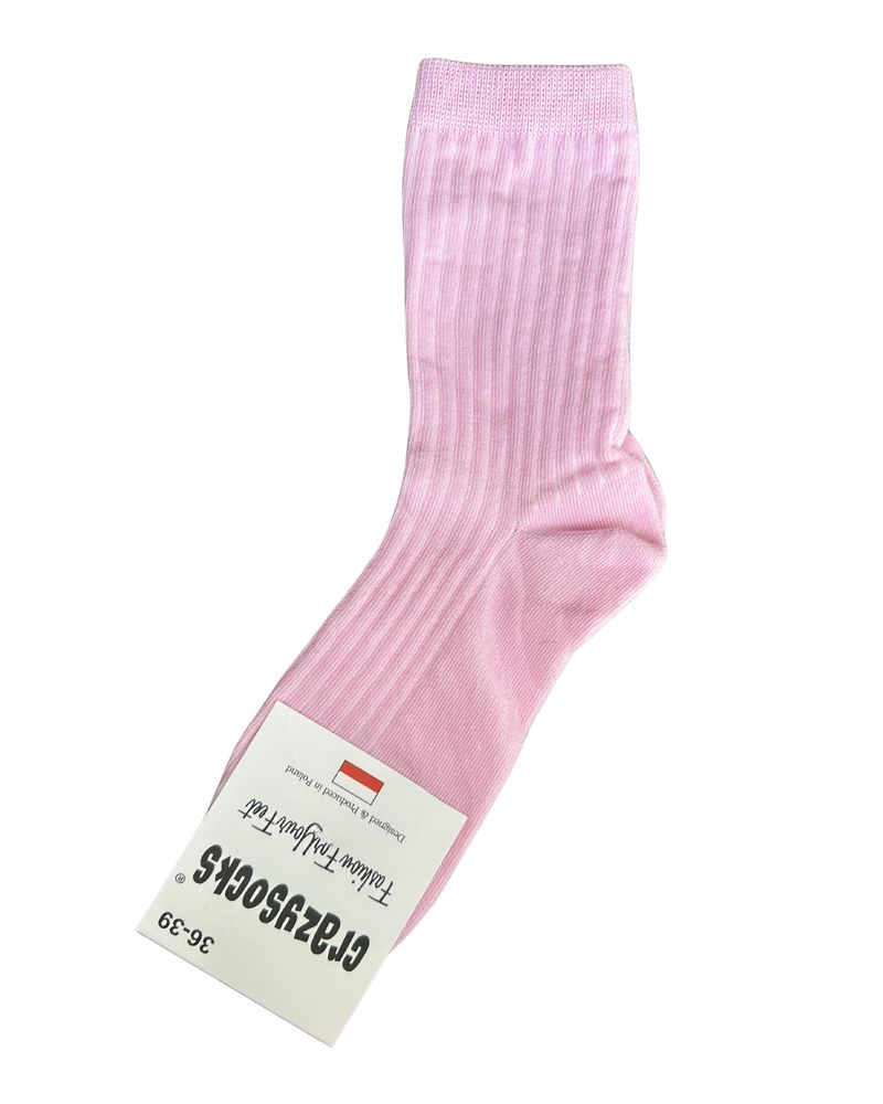 Skarpetki długie - baby pink