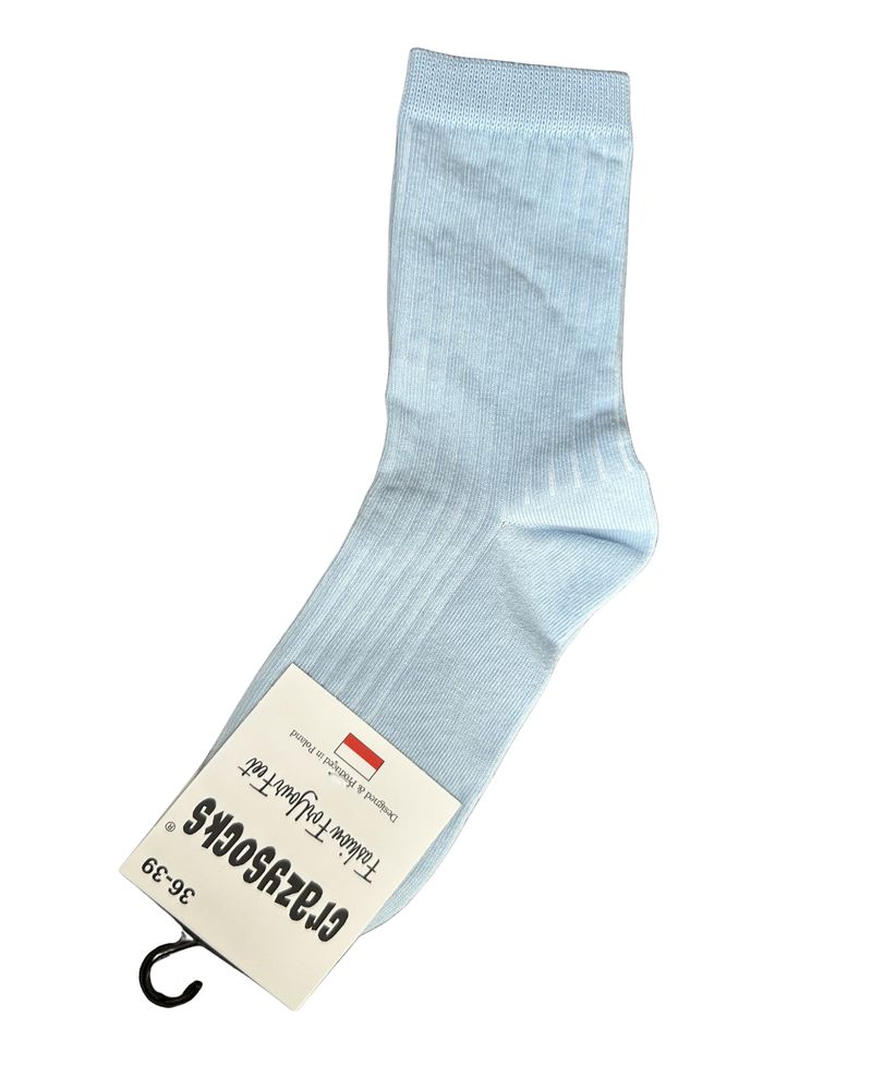Skarpetki długie - baby blue