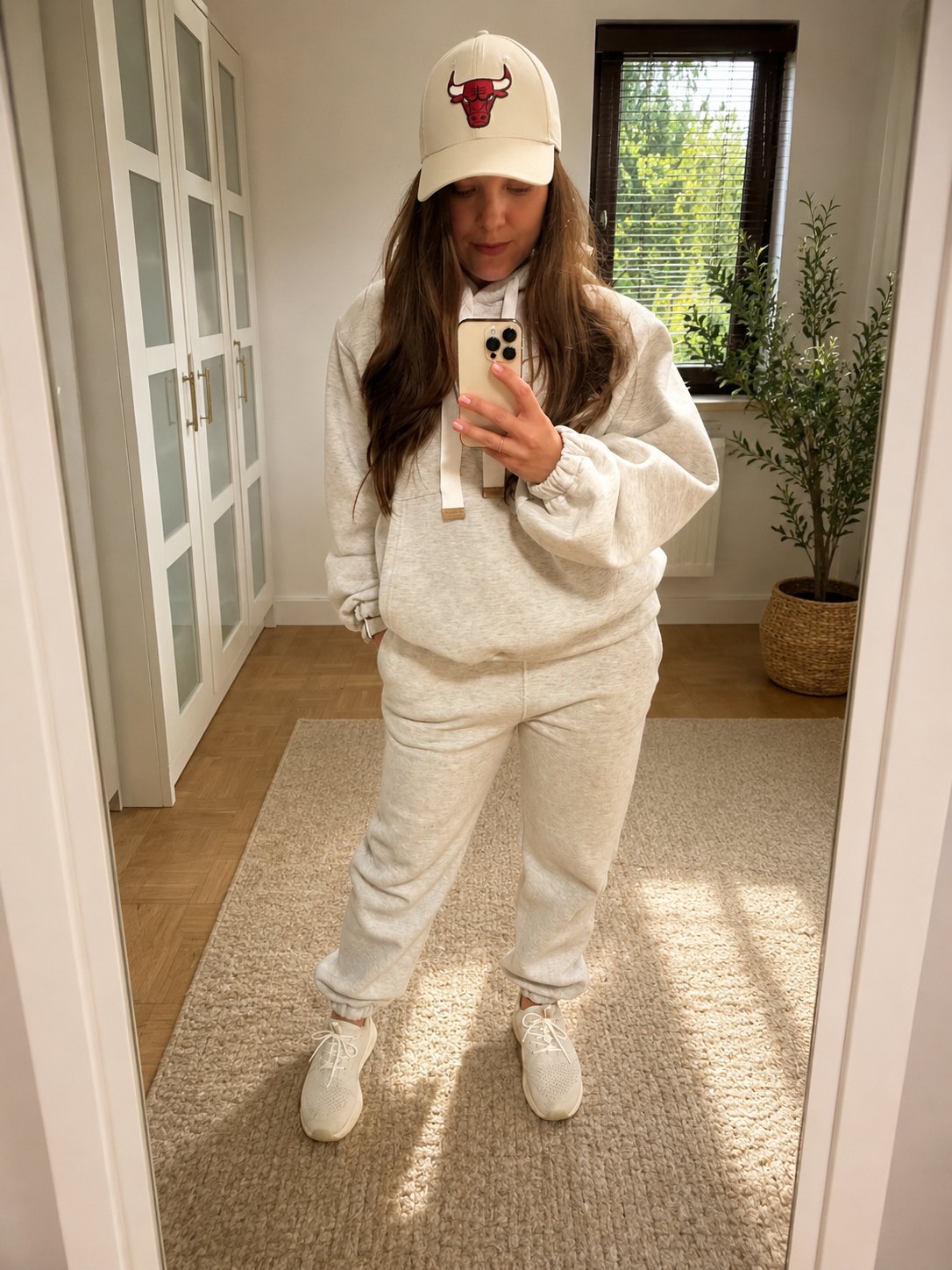 Komplet dresowy Comfy — jasny melanż